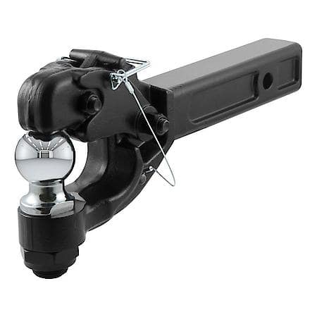 Receiver-Mount Ball/Pintle Combo (2in. Shank; 2in. Ball; 10;000 lbs.)