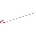 Engine Oil Dipstick: Universal, Steel, 26" L