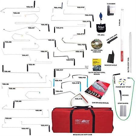 Travel Lock-Out Car Opening Set