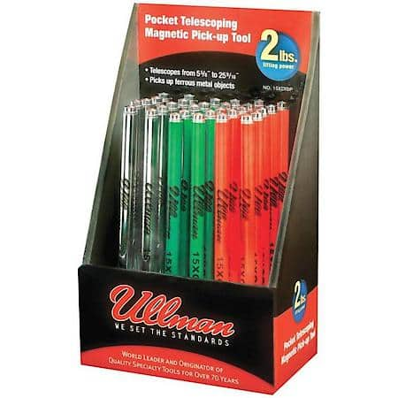 Multicolor Pocket Telescopic Magnetic Pick-up Tool Display