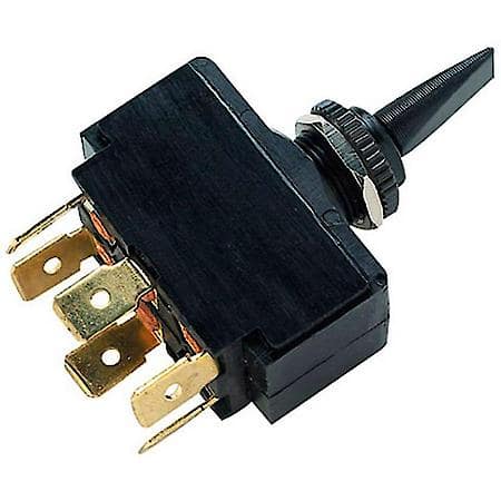 12031 3-Position Toggle Switch-Momentary On/Off/Momentary On