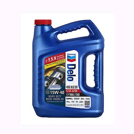 Delo SynBlend Heavy Duty Diesel Engine Oil: 15w40, 1 Gallon