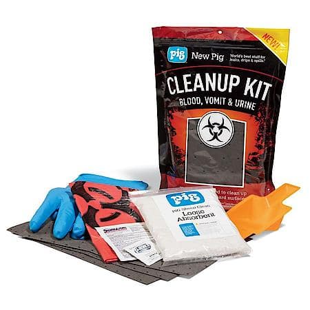 Blood, Vomit & Urine Cleanup Kit