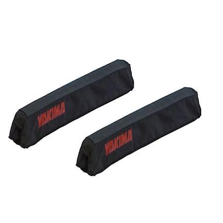 Fits Yakima Round Crossbars, 20 Inch Length, Black, Nylon Covered Foam, Set of 2