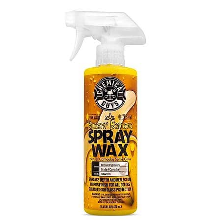 Blazin' Banana Natural Carnauba Spray Wax: 16 oz.