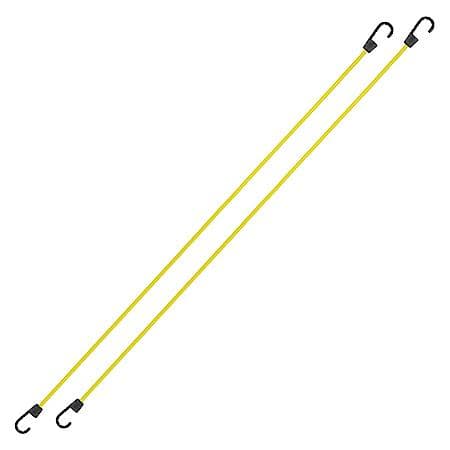 48" Standard Bungee, Yellow, 2 Pack