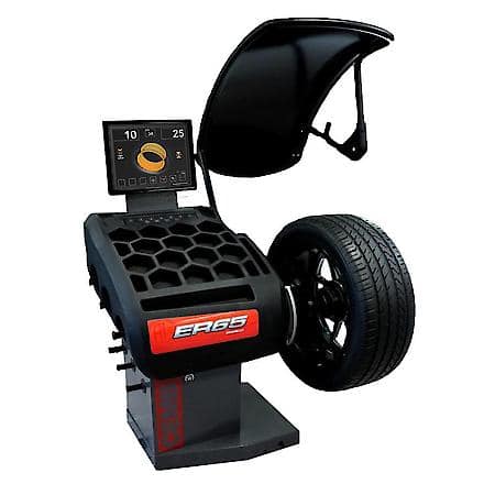 Wheel Balancer, Exclusive AAP Model w/Laser Line, Large Display 110V