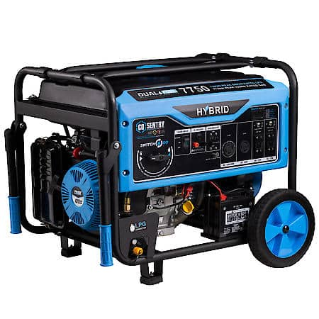 7750W Pulsar Dual-Fuel Generator w/ CO Alert