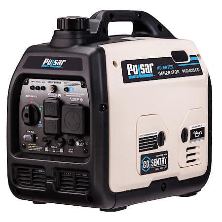 4000W Pulsar Gas Inverter Generator w/ CO Alert