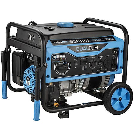 6580W Pulsar Dual-Fuel Generator w/ CO Alert