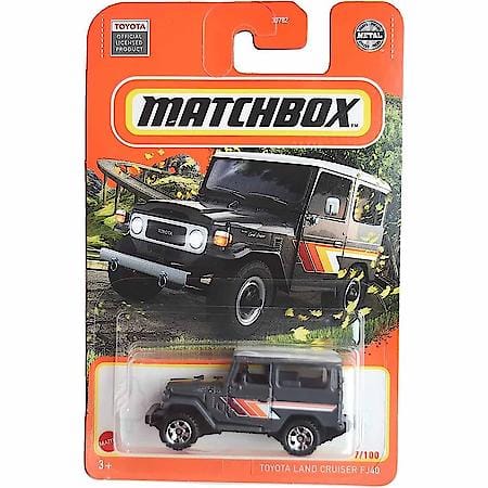 Toy Car, 1:64 Classic Matchbox Toy Diecast Car (Styles May Vary), Single Pack