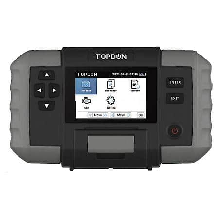 TOPDON BT600 - 12V Battery & 12V/24V System Tester w/Built-in Printer