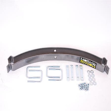 Leaf Spring Design, Rear Upper, 2000Lb Load, Steel, With 2 Springs/ U Bolts