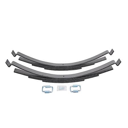 Leaf Spring Design, Rear Upper, 3500 Lb Load Capacity, Steel, With Springs Only