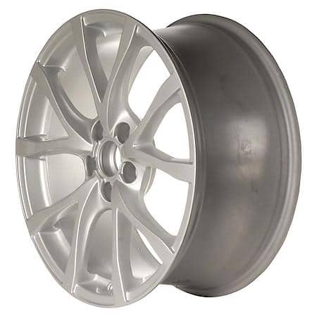 Recon OEM Alum Wheel, 18 X 8, 10 Spoke, 112MM Bolt Pattern, All Painted Silver