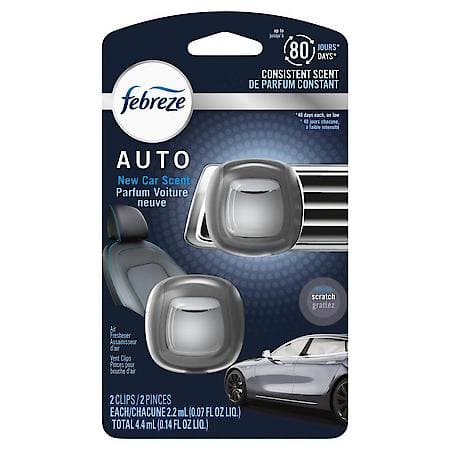 Auto Vent Clip Air Freshener, New Car, 2 Pack