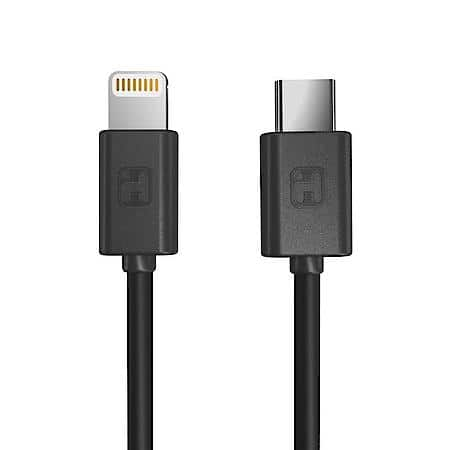 3' TPE Lightning to USB-C Charging Cable