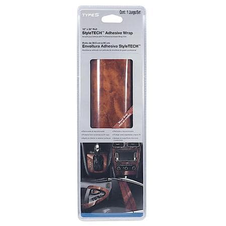 12" x 36" TYPE S Professional-Grade Adhesive Wrap with UV-Coating, Wood Grain