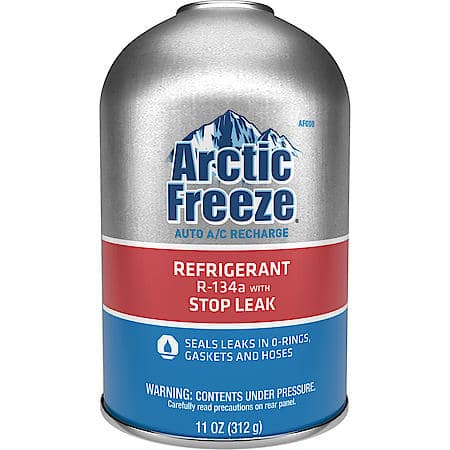 R-134a Refrigerant: With Stop Leak Formula, Seals Common Leaks, 11 oz. of R-134a and 1 oz. of Additives