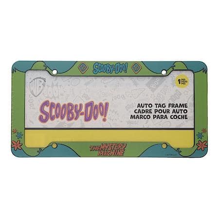 Scooby-Doo Plastic License Plate Frame