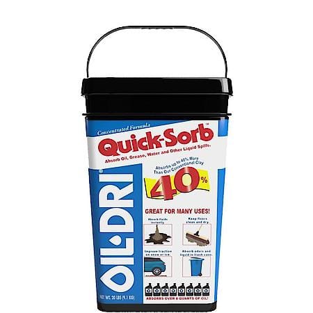 Quick-Sorb Fine Granular Absorbent, 20 lbs.