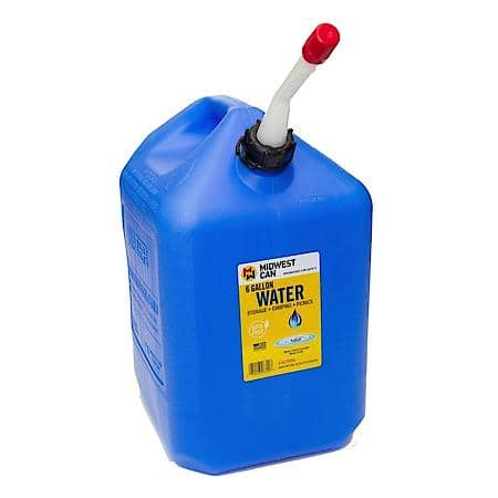 6 Gallon Water Jug - Blue