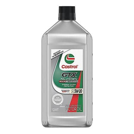 5W-20 High Mileage Full Synthetic Motor Oil, 1 Quart