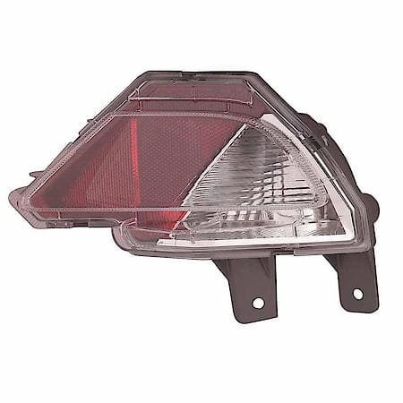 New CAPA Certified Standard Replacement Passenger Back Up Light Lens/Housing