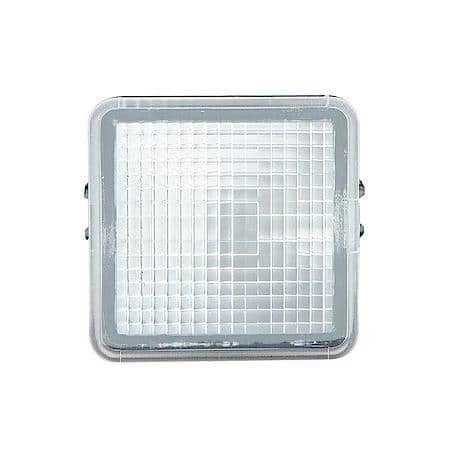 New CAPA Certified Standard Replacement License Plate Light Assembly