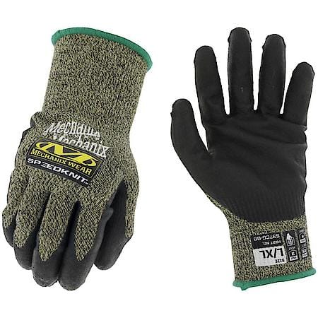 SpeedKnit High Heat S37CG06 Gloves, Green, Large/X Large