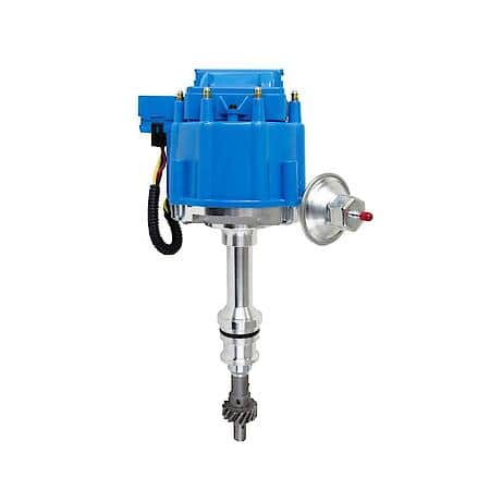 Ford Big Block (370-460), 351C, 351M, & 400 V8 HEI Distributor with Blue Cap