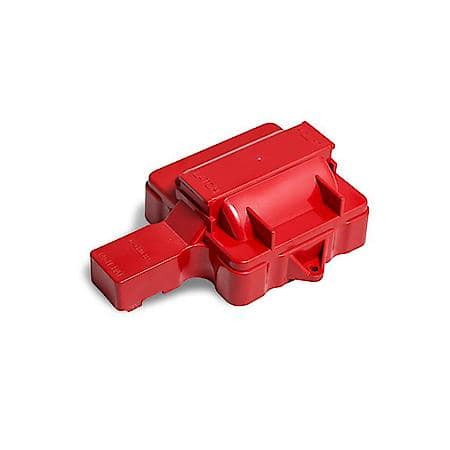 Red 6 Cylinder HEI Distributor Ignition Coil Dust Cover