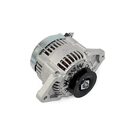 Alternator: 90 Amp with V-Belt Pulley, Satin
