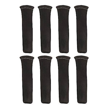 Spark Plug Boot Protectors - 6 Inch, Black; Set of 8