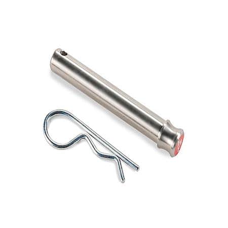 Trailer Hitch Pin: Barbell, 5/8 Inch Diameter, 3-1/8 Inch Span, Use With 2 and 2-1/2 Inch Hitches