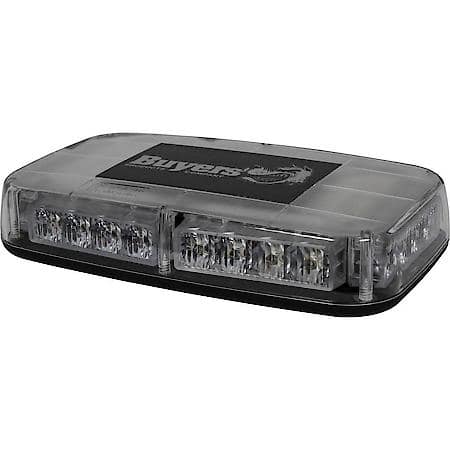 Rectangular Multi-Mount Led Mini Light Bar, Amber/Clear, 11 Inch