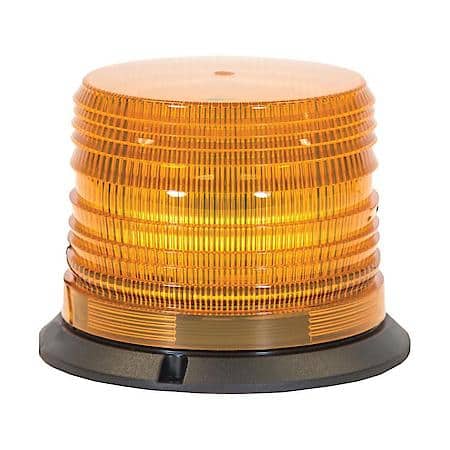 Amber Led Beacon Light, 6.5 Inch By 5 Inch