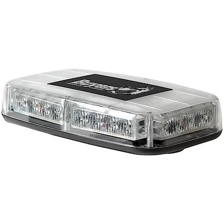 Rectangular Multi-Mount Amber Led Mini Light Bar, 11 Inch