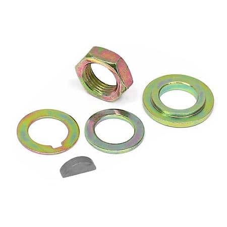 Alternator Pulley Nut Kit, 17 x 1.5mm, Includes Washer and Key