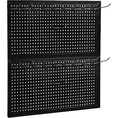 22pc Metal Wall Pegboard Utility Tool Storage System