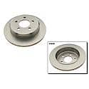 Run-True Metallurgic-Gray Coated Brake Disc (Rotor)