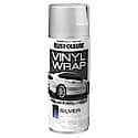 Automotive Vinyl Wrap Metallic Silver Peelable Coating Spray Paint, 11 oz.