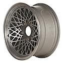 Recon OEM Aluminum Alloy Wheel, 15 X 7, Diamond Spokes, 5 Lug, Gunmetal Gray