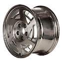 Recon OEM Alum Wheel, 17 X 9.5, 12 Slots, Front, Left, Silver Polished Flange