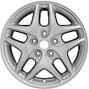 Recon OEM Aluminum Wheel, 16 X 6.5, 10 Spoke, 5 Lug, Groove In Flange, Silver