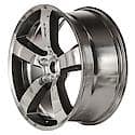 Recon OEM Aluminum Wheel, 20 X 9, 25.5MM Offset, 5 Spokes, Black And Polished