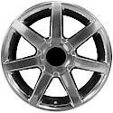Recon OEM Aluminum Alloy Wheel, 18 X 8, 61MM Offset, 7 Spokes, 5 Lug, Polished