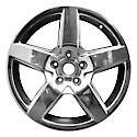 Recon OEM Aluminum Alloy Wheel, 18 X 7, 46MM Offset, 5 Spokes, 5 Lug, Polished