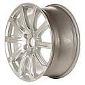 Reconditioned OEM Aluminum Alloy Wheel, 18 X 8, Bright Hypersilver