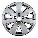 Reconditioned OEM Aluminum Alloy Wheel, 18 X 7.5, All Painted Silver